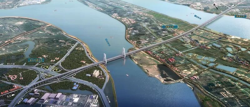 高铁“八纵八横”与南昌“十纵十横”相切线——公铁两用隆兴大桥建设全力推动