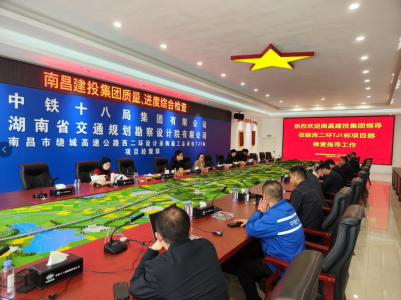 市K8凯发集团发展2023年第一次质量、进度等查抄活动