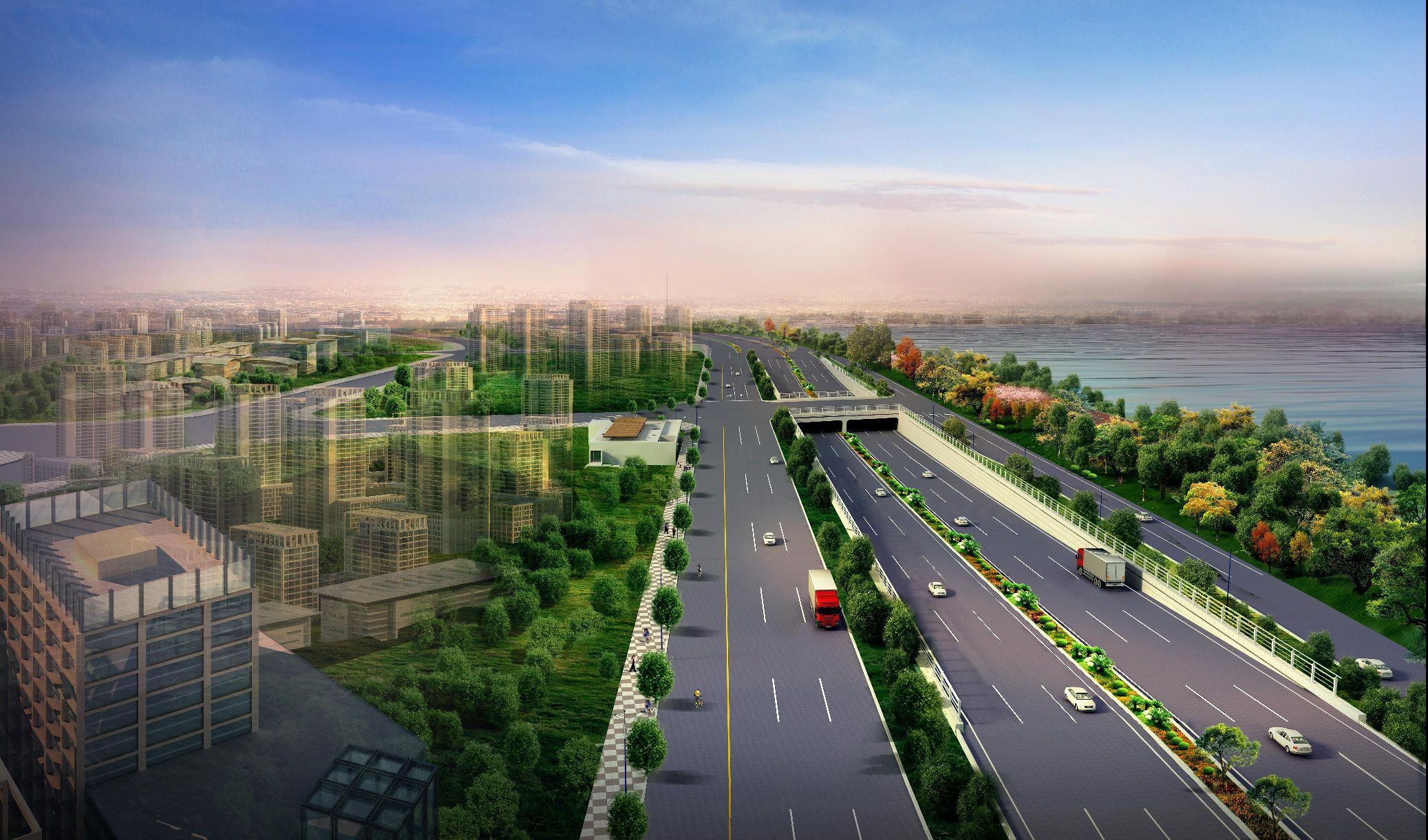 沿江中南大路项目简介